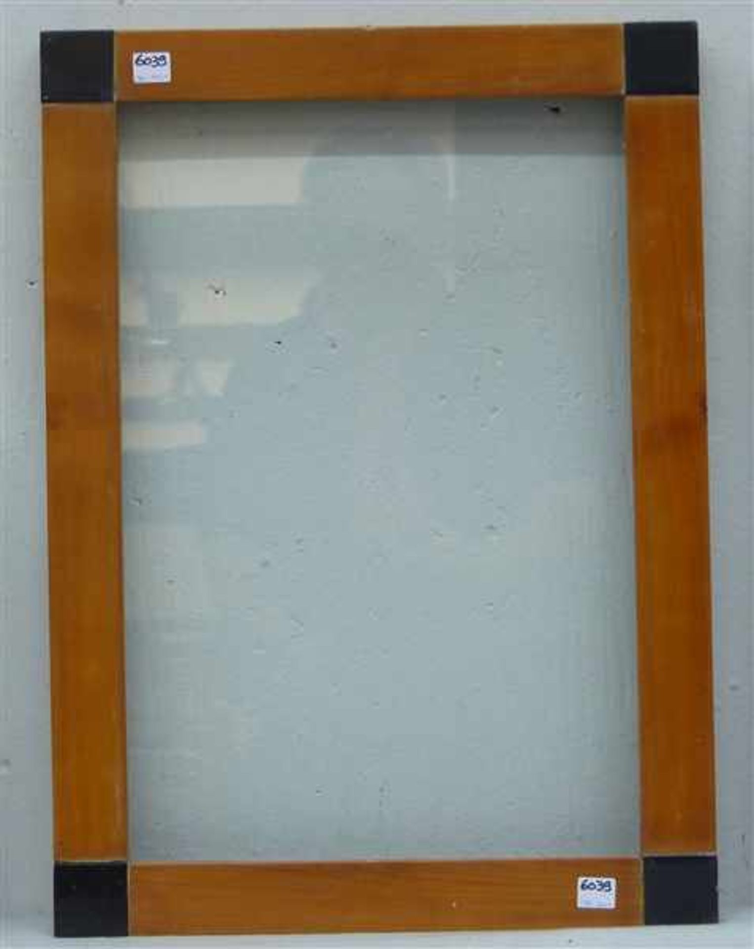 Rahmen Biedermeierart, Kirschbaum, um 1950, Falzmaß 48,5x33 cm,