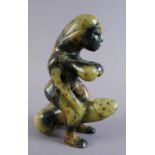 Phallus - Skulptur, Marmor / Stein, geschnitzt, L 21 cm 20.17 % buyer's premium on the hammer