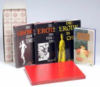 Konvolut Erotica 6 Stk. "Die Geschichte der Erotik" von J. M. Lo Duca, VMA Verlag, Wiesbaden