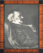 Unbekannt (Deutscher Künstler, 2. H. 19. Jh.) Lithographie. Porträt d. Komponisten Richard Wagner.