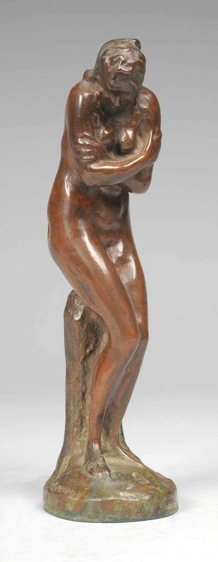 Houdon, Jean Antoine nach (1741 Versailles - 1828 Paris) Bronze, rotbraun bzw. grünbraun