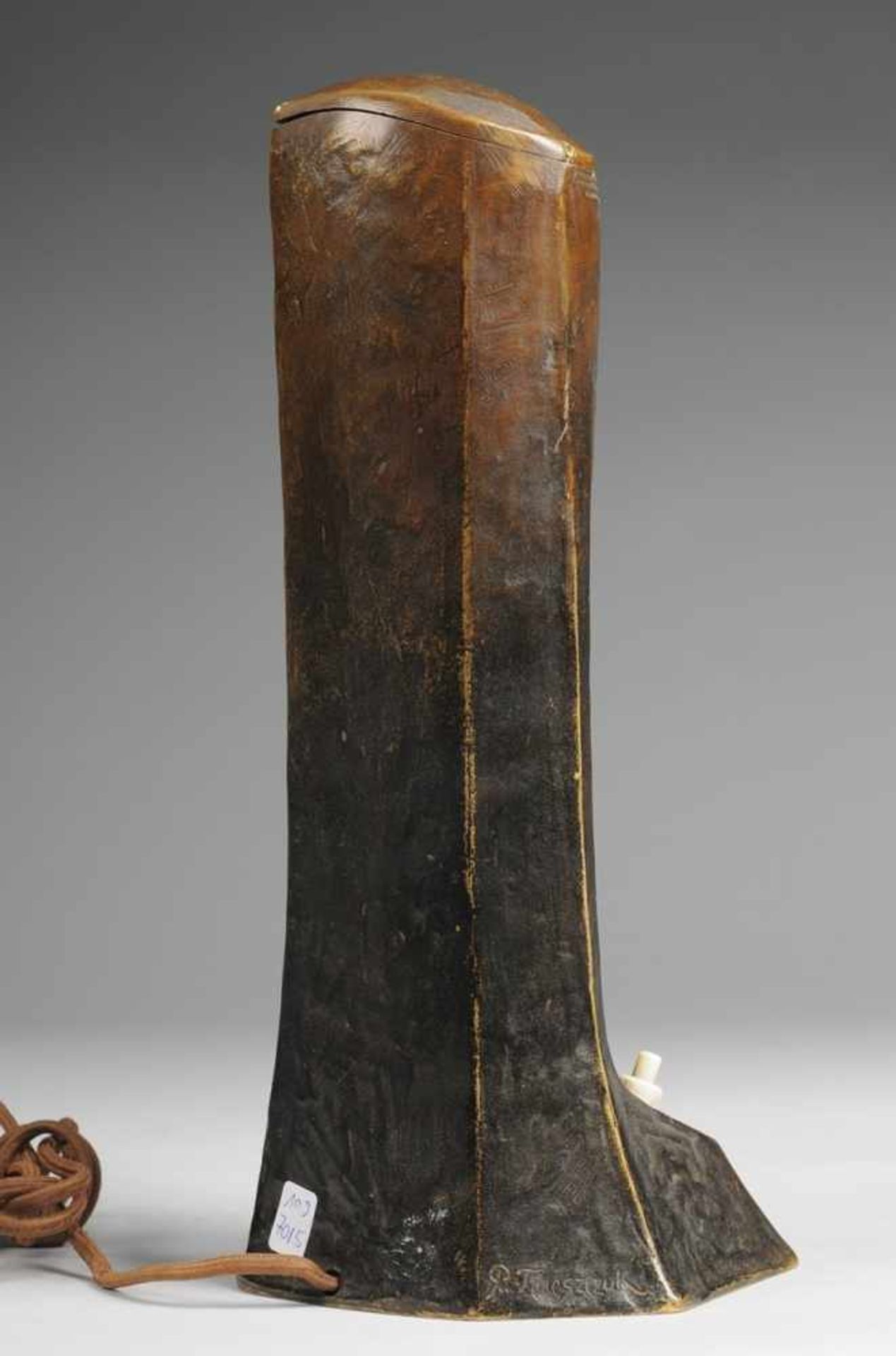 Tereszczuk, Peter (1875 Wybudow - 1963 Wien) Bronze, patiniert u. Elfenbein, sogen. " - Bild 3 aus 3