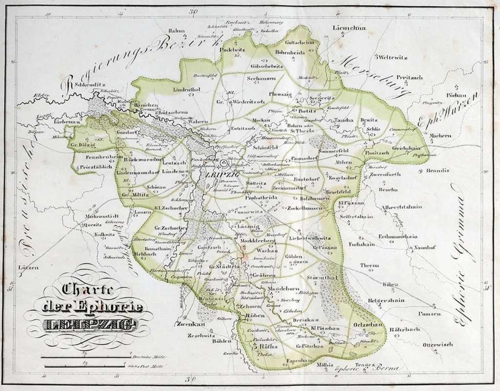 "Atlas des Königreichs Sachsen in 26 Karten.." "..mit topographisch-statistischen Beilagen zum - Bild 3 aus 3