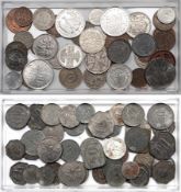 Konvolut historische deutsche Münzen Ca. 90 St. Münzen über versch. Werte aus dem deutschen