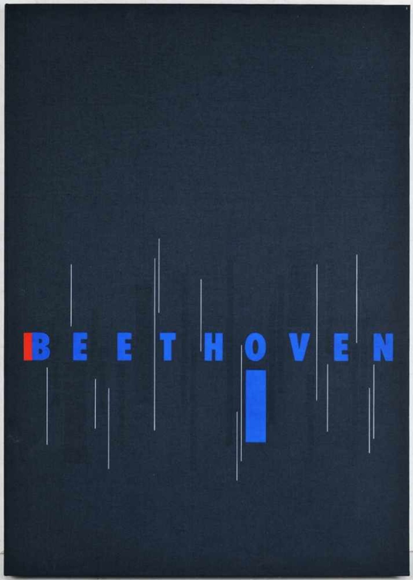 Beethoven-Mappe 9 Bl. Versch. Techniken, u.a. Radierung, Lithographie u. Kupferstich. Arbeiten von - Bild 2 aus 2