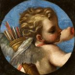 Italienischer Meister um 1600Cupido Öl auf Leinwand (doubliert). 39 x 39 cm.ProvenienzEuropäischer