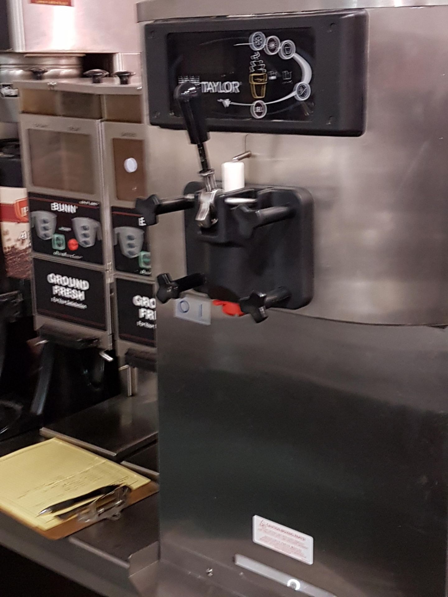 Taylor C/T Soft Serve Machine - Model C709-27