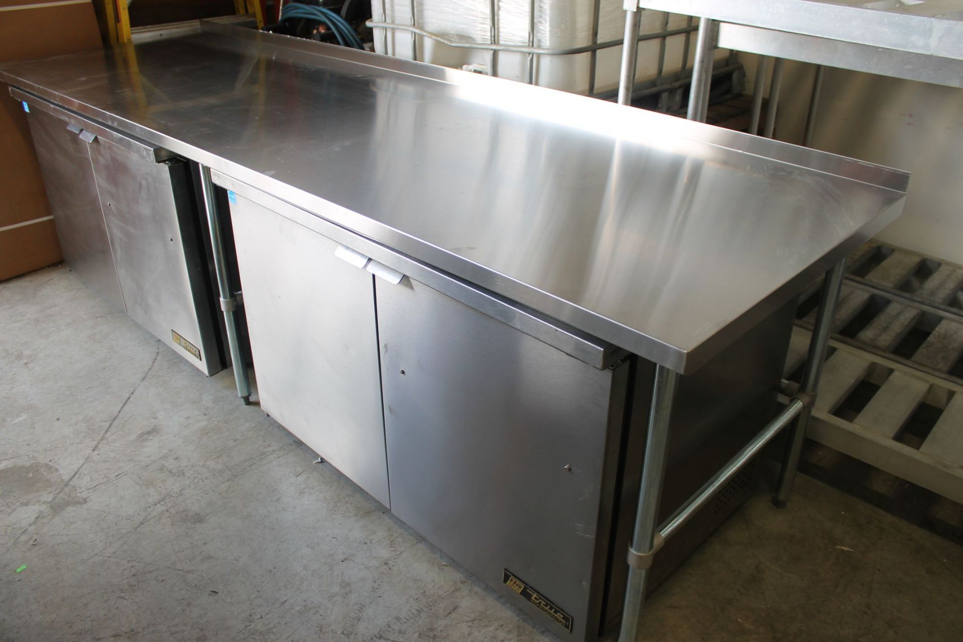 36" x 120" Stainless Work Table with Open Base - US Inc