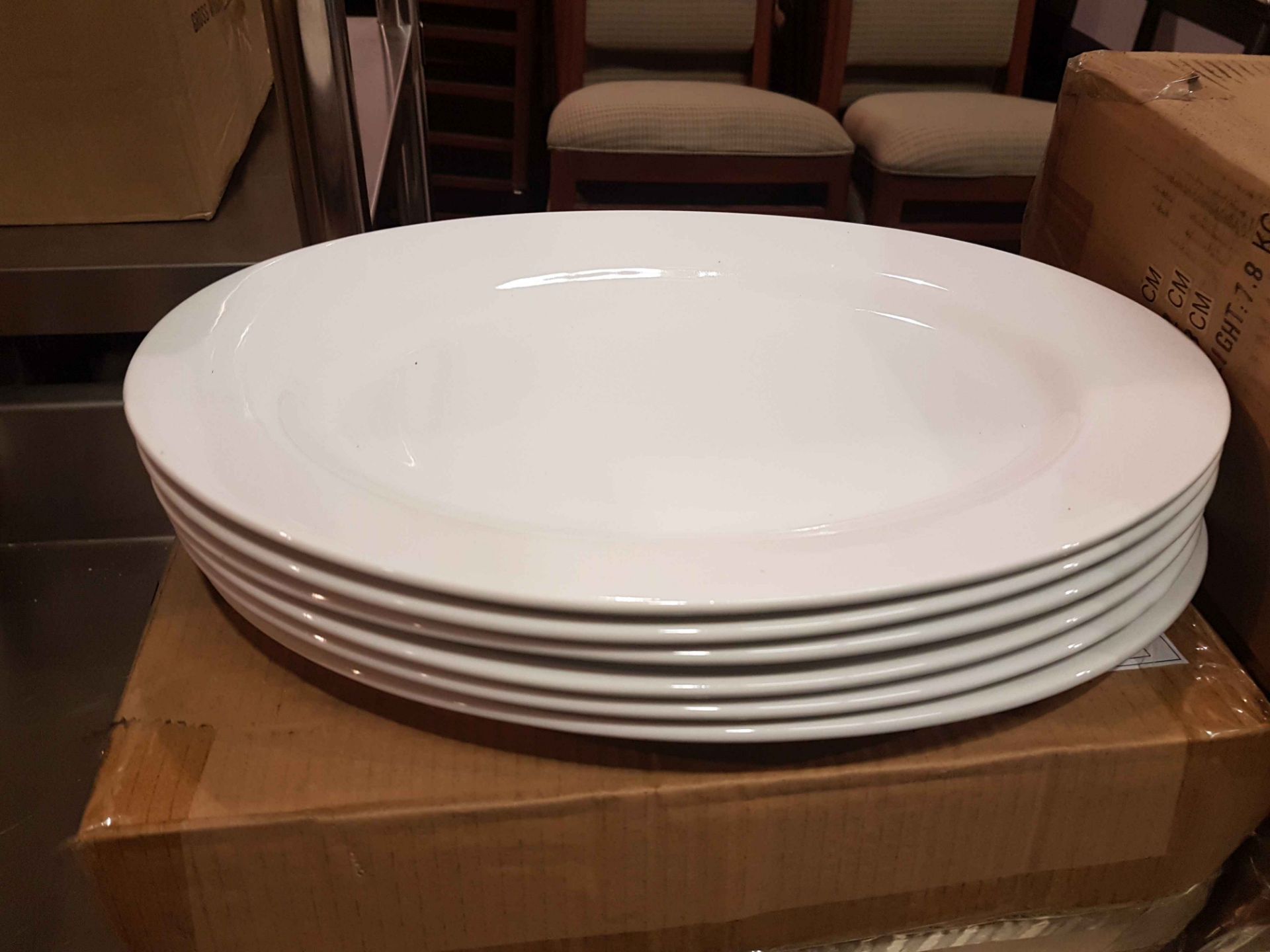 15" Oval Platters - Lot of 12