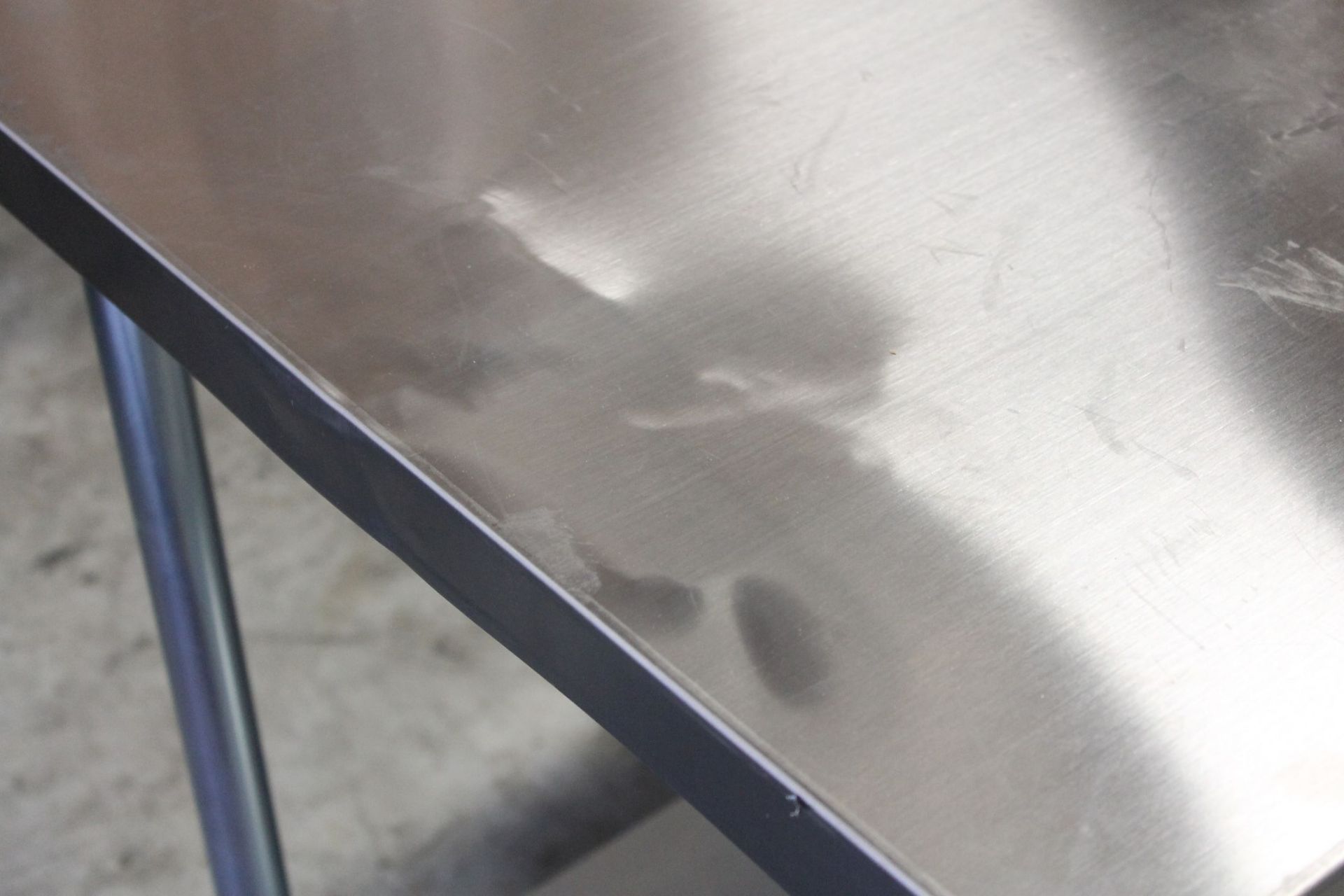 30" x 96" Stainless Steel Table - Image 2 of 2