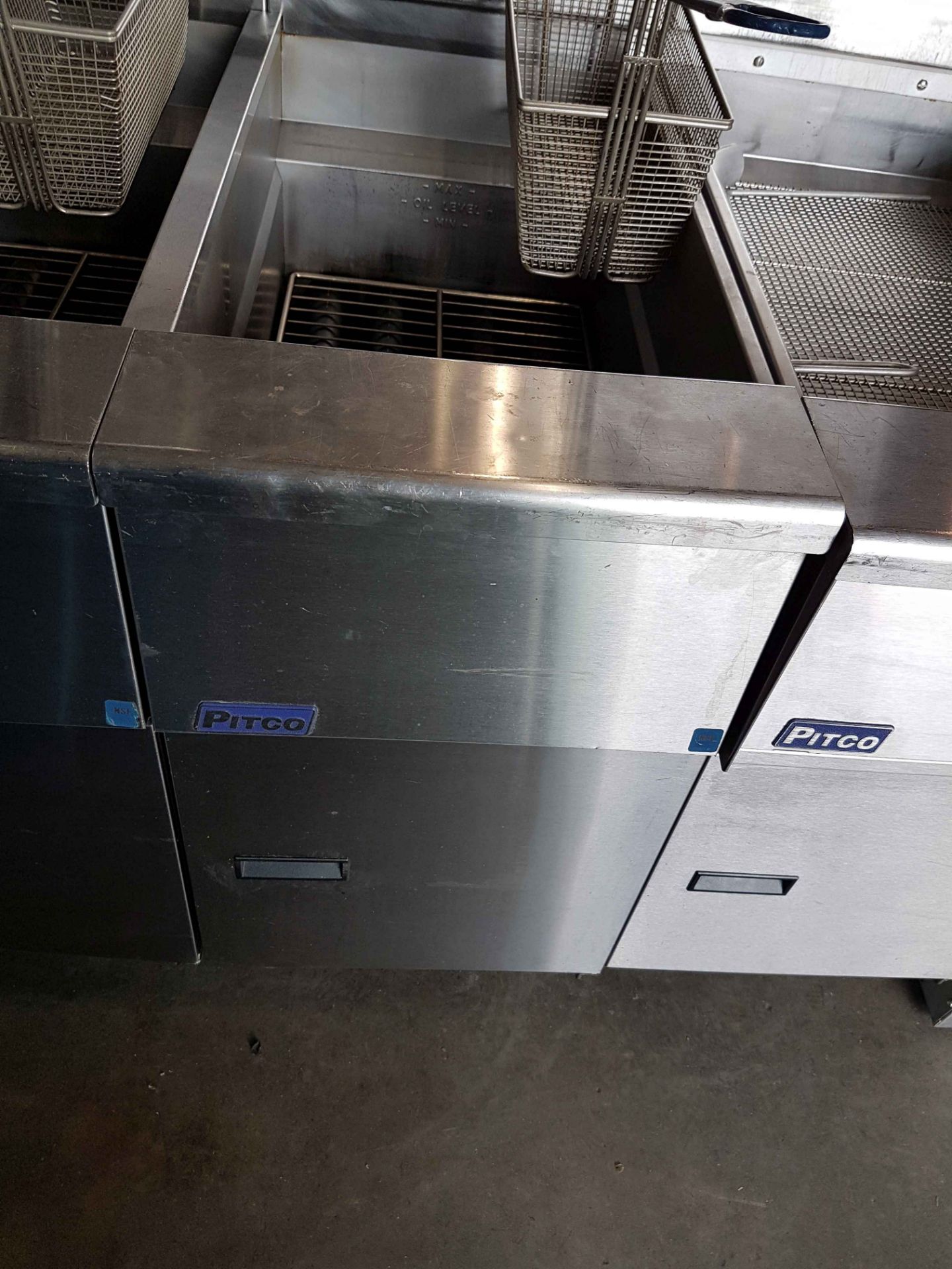 Pitco SG14 Deep Fryer - 40 LBS - 110,000 BTU's - Natural Gas