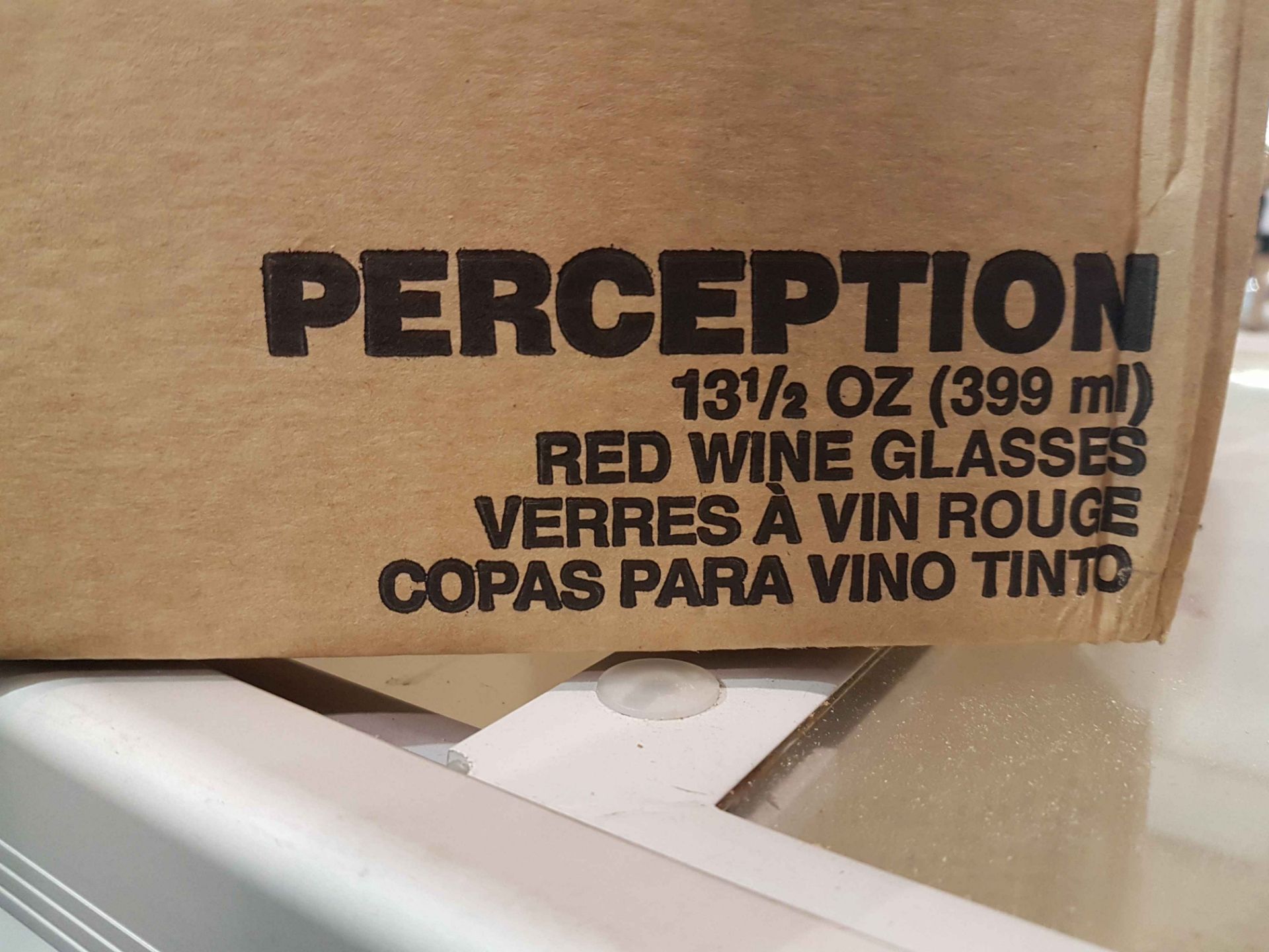 Perception 13.5 oz Red Wine Glasses - Lot of 24 - Bild 2 aus 2