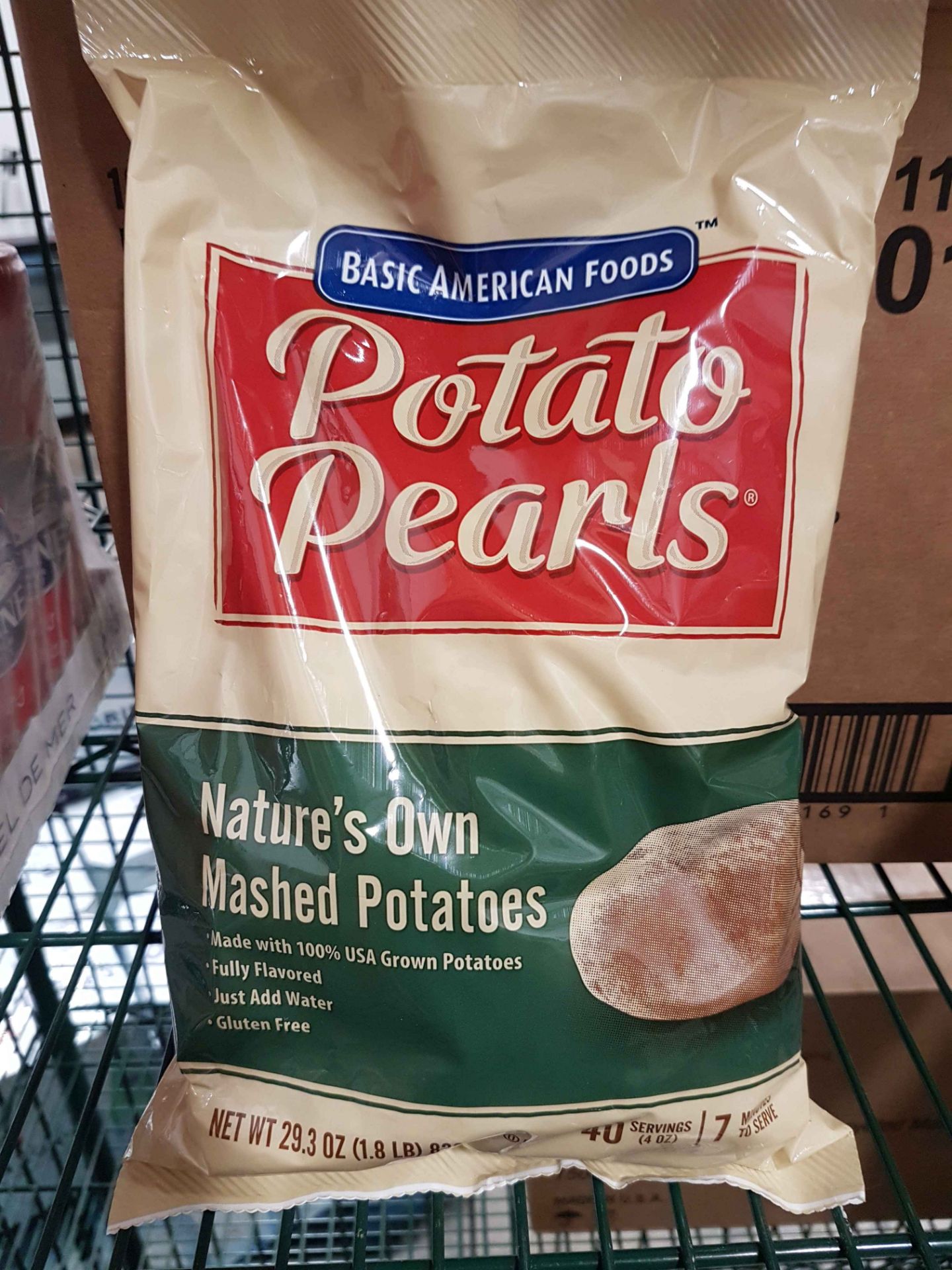Potato Pearls - Fully Cooked just add Water - 8 x 29.3oz Bags
