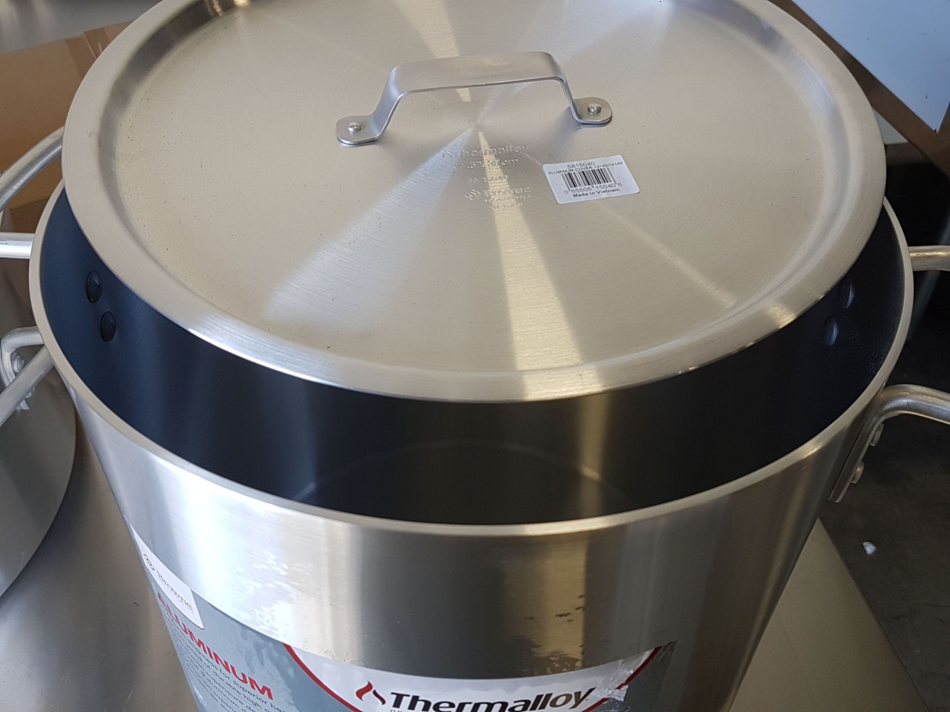 40 QT Thermalloy Stock Pot with Lid - Image 3 of 3