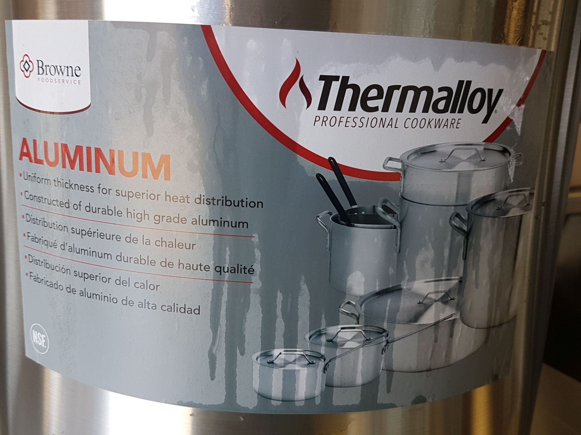 40 QT Thermalloy Stock Pot with Lid - Image 2 of 3