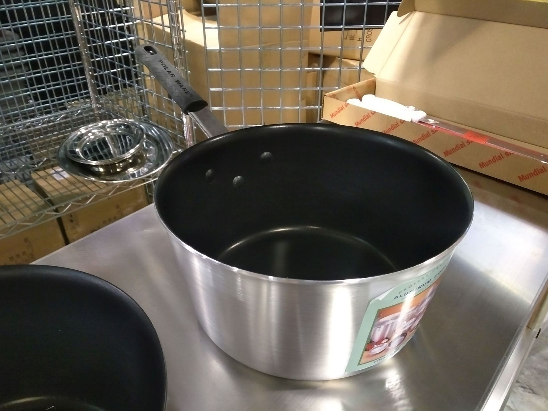 7qt Heavy Duty Coated Aluminum Sauce Pot