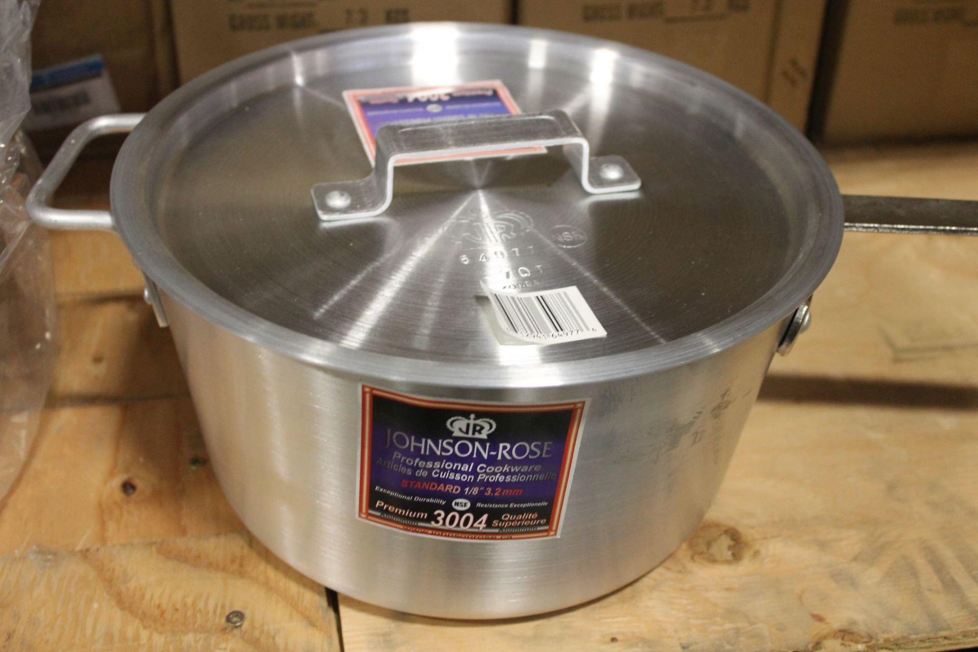 7qt Aluminum Tapered Sauce Pan with Lid