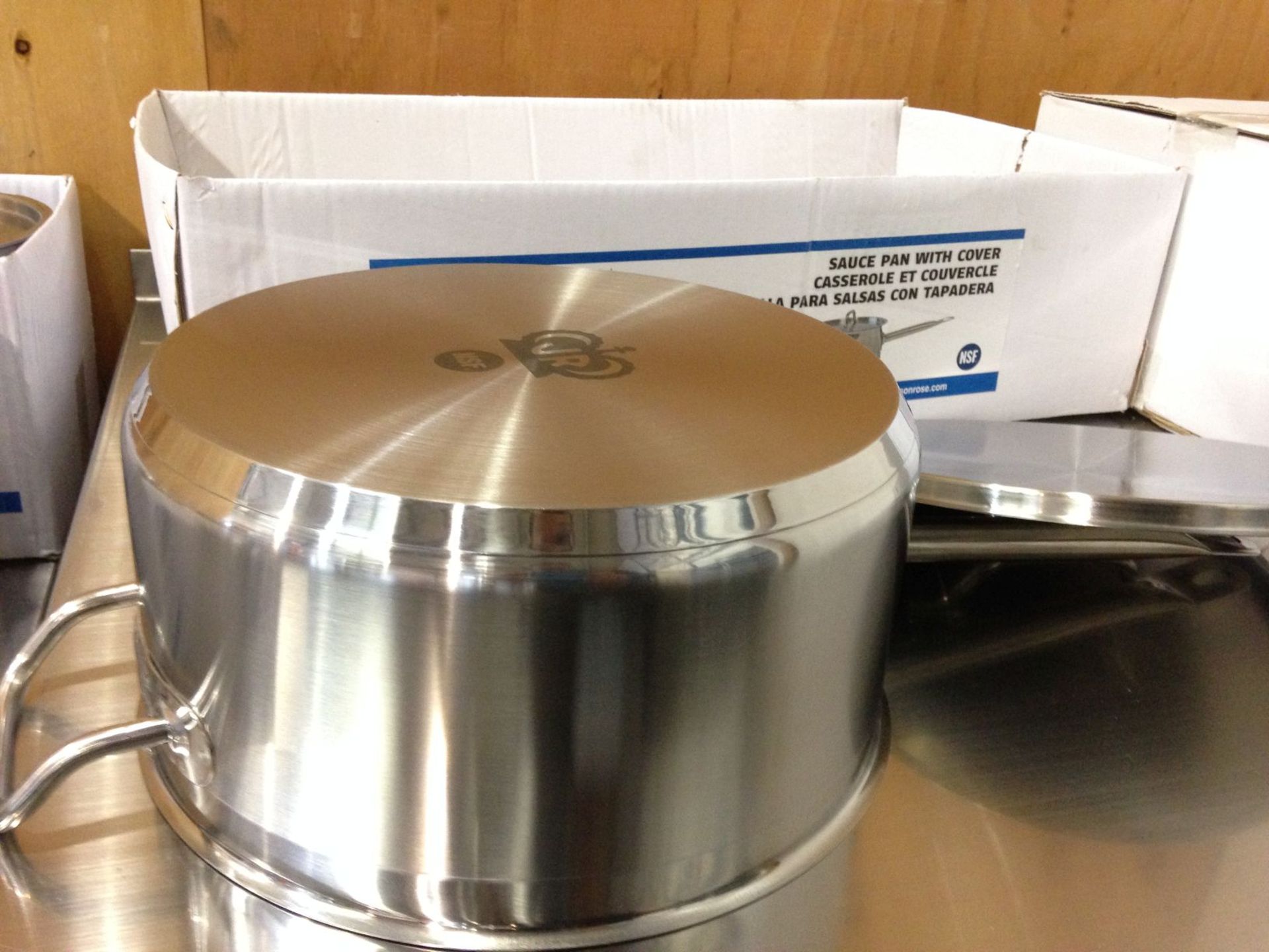 7.5qt Heavy Duty Sauce Pan Induction Capable - Image 3 of 4