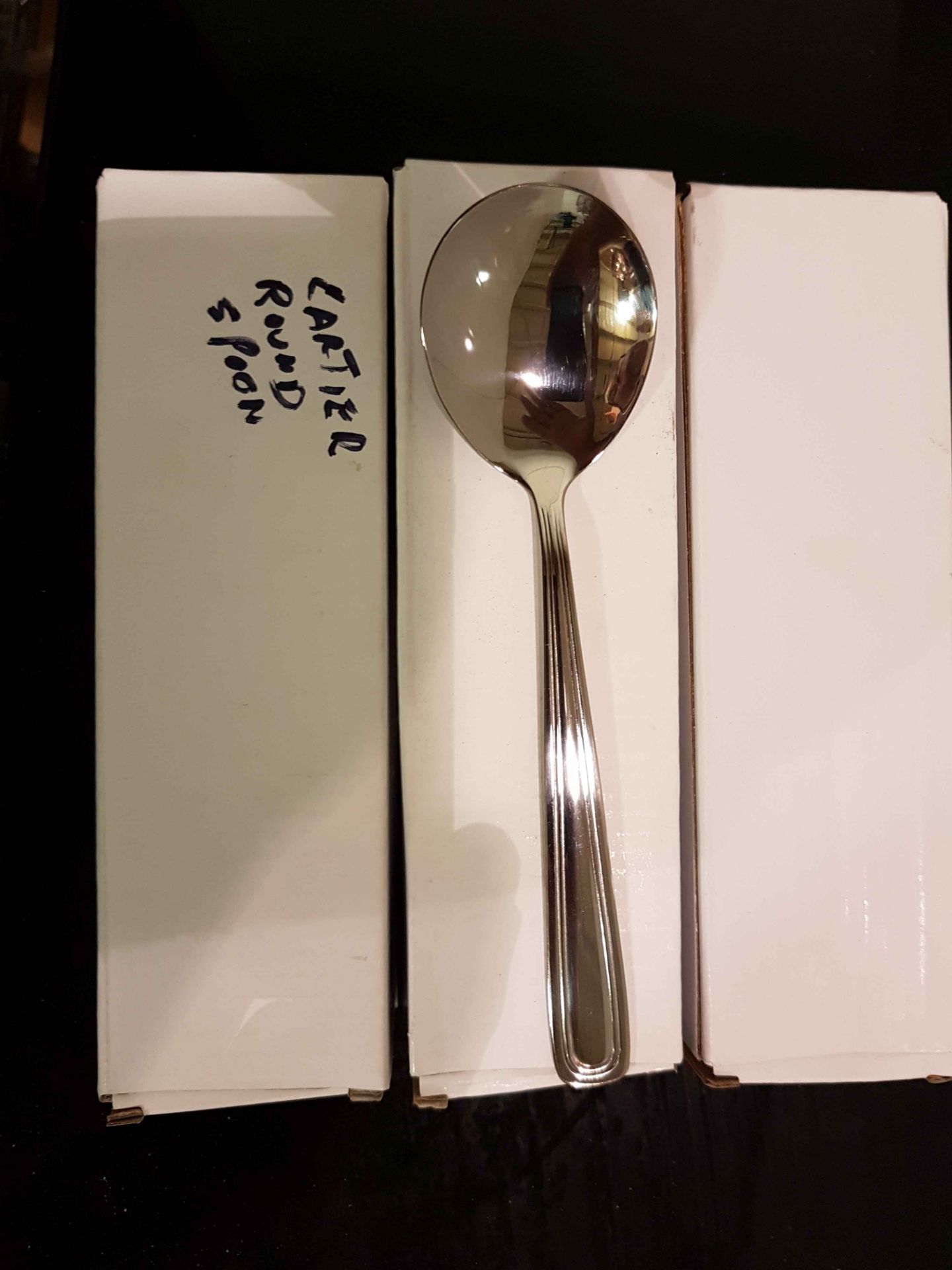 "Cartier" Round Spoons - Lot of 36