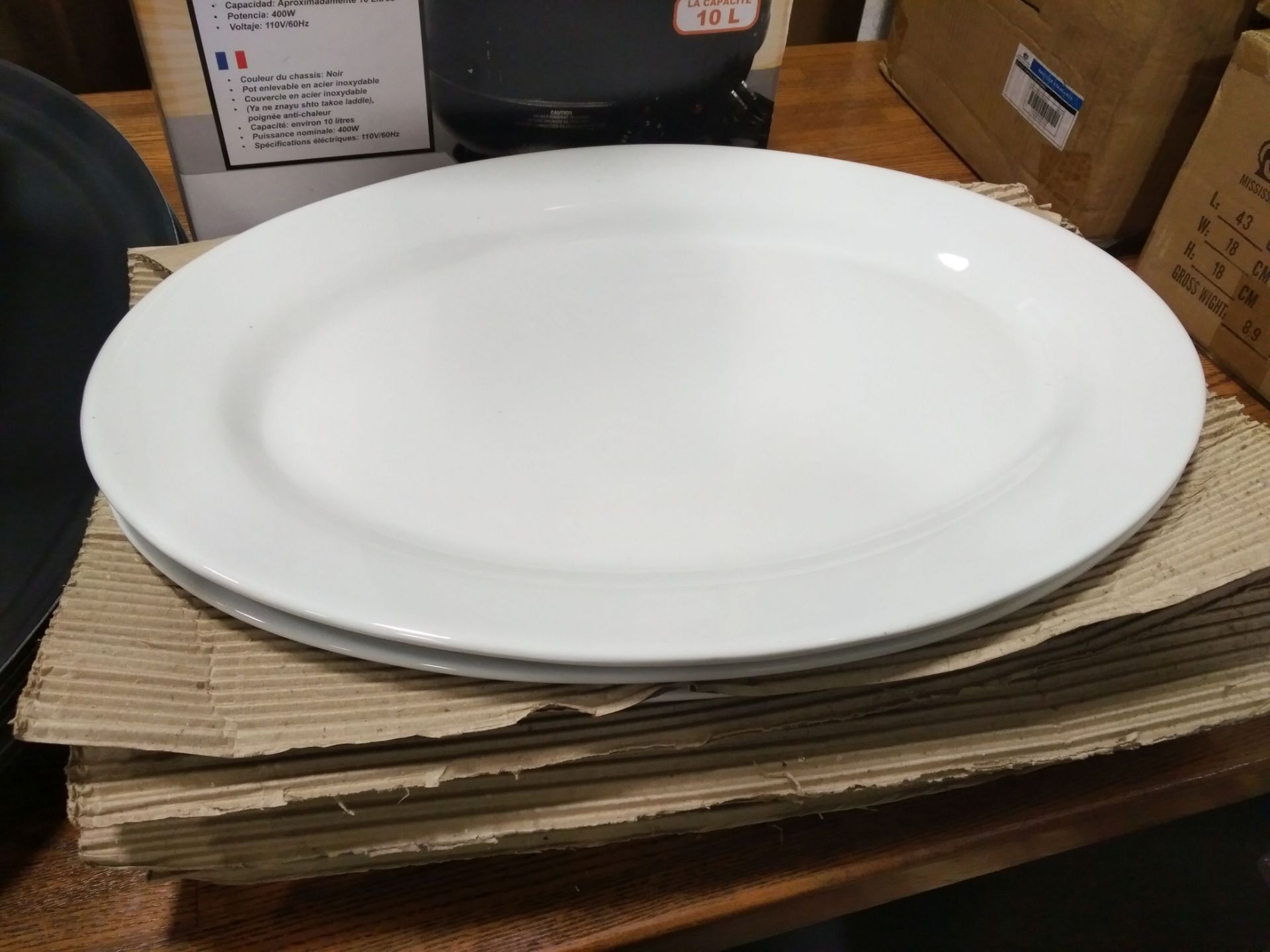 20" Oval Platters - Lot of 6