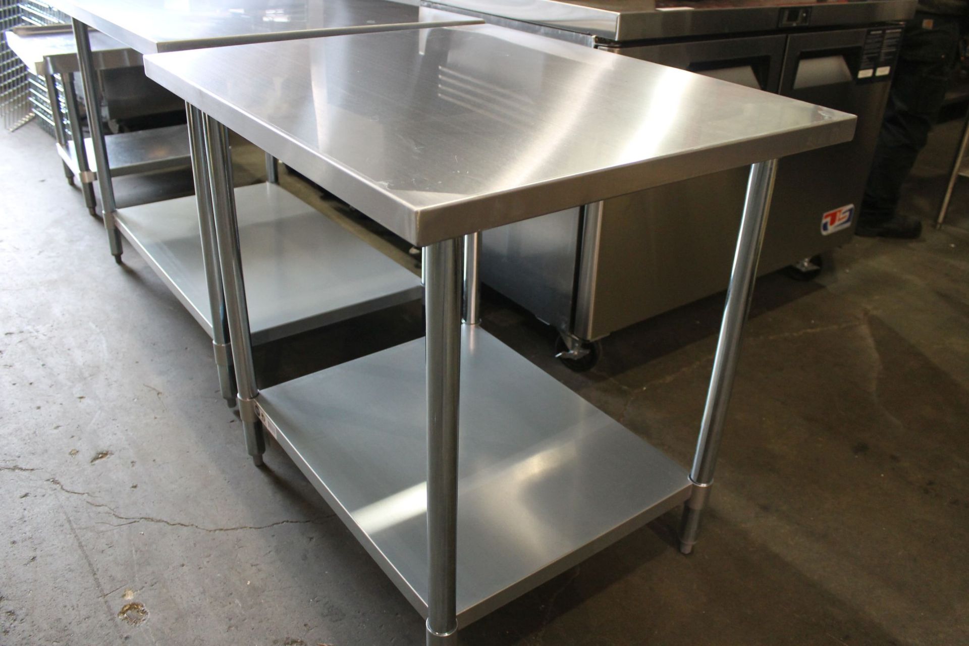 Stainless Work Table 30" x 36" Johnson-Rose 83036 - Image 2 of 2