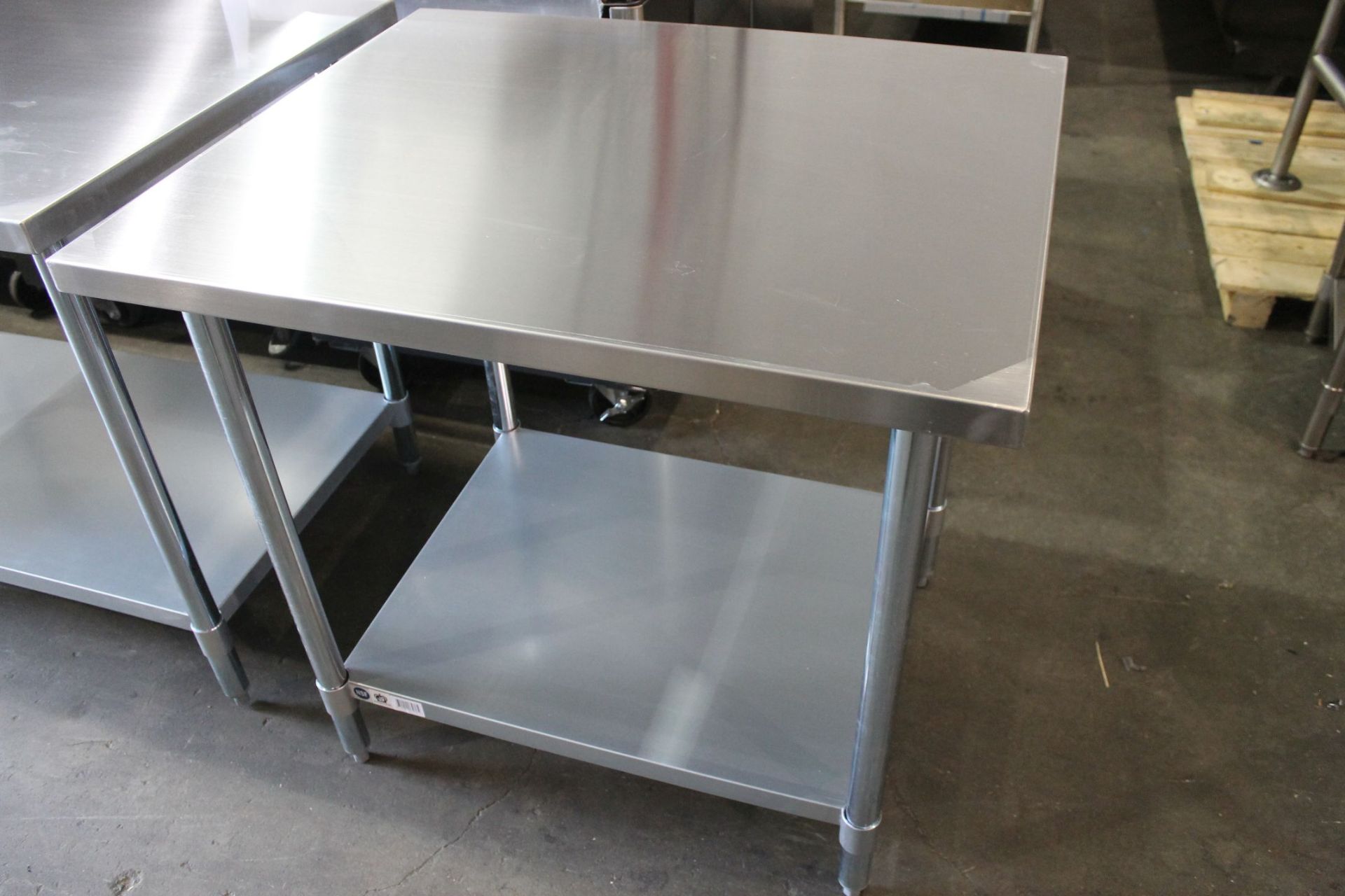 Stainless Work Table 30" x 36" Johnson-Rose 83036