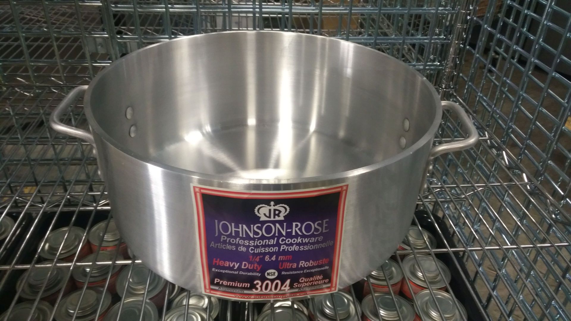 15qt Heavy Duty 1/4" 3004 Aluminum Brazier