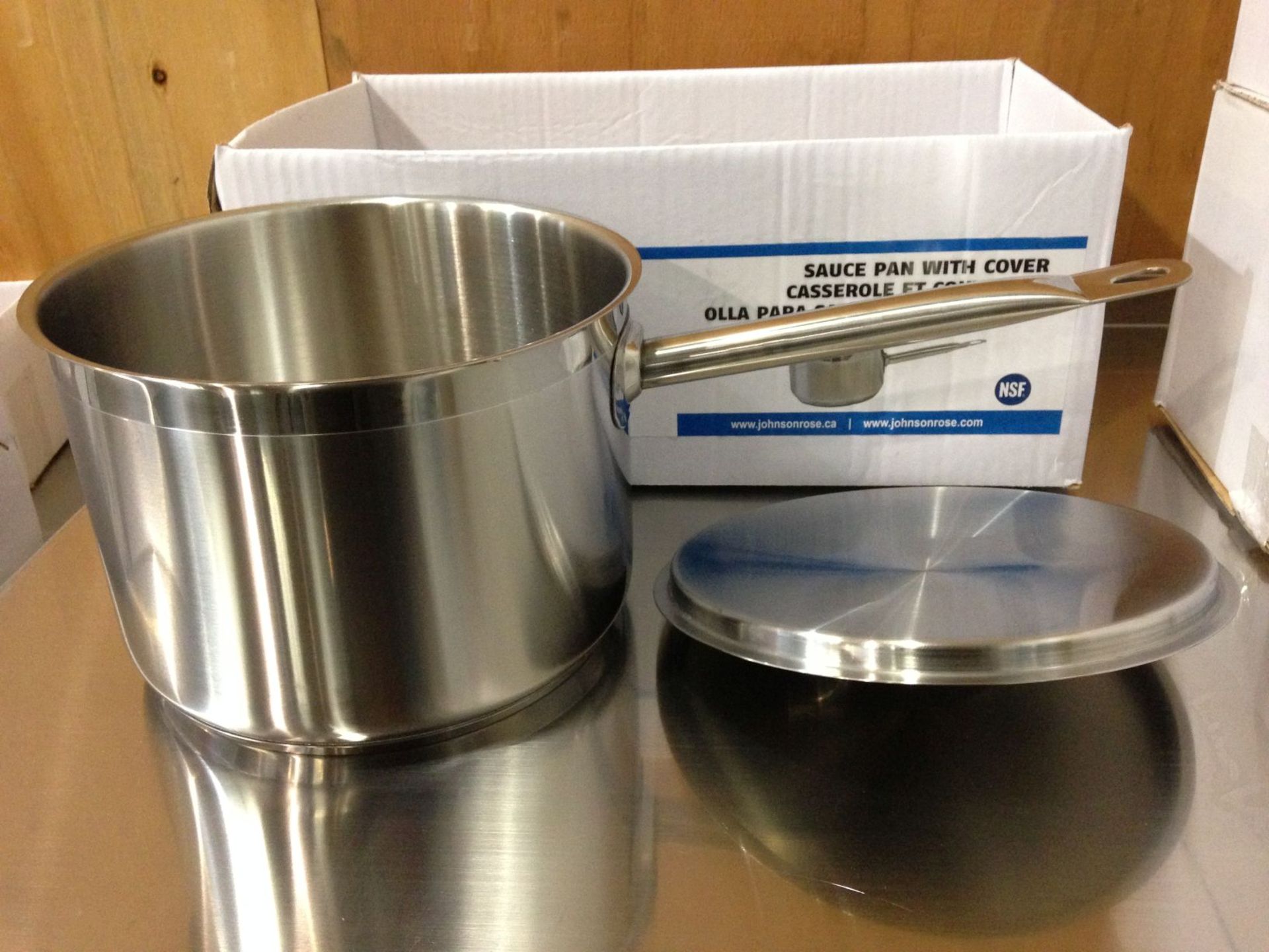 6qt Heavy Duty Sauce Pan Induction Capable - Image 2 of 2