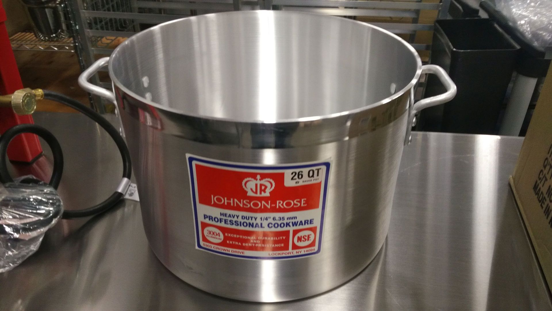 26qt Extra Heavy Duty Aluminum Stock Pot