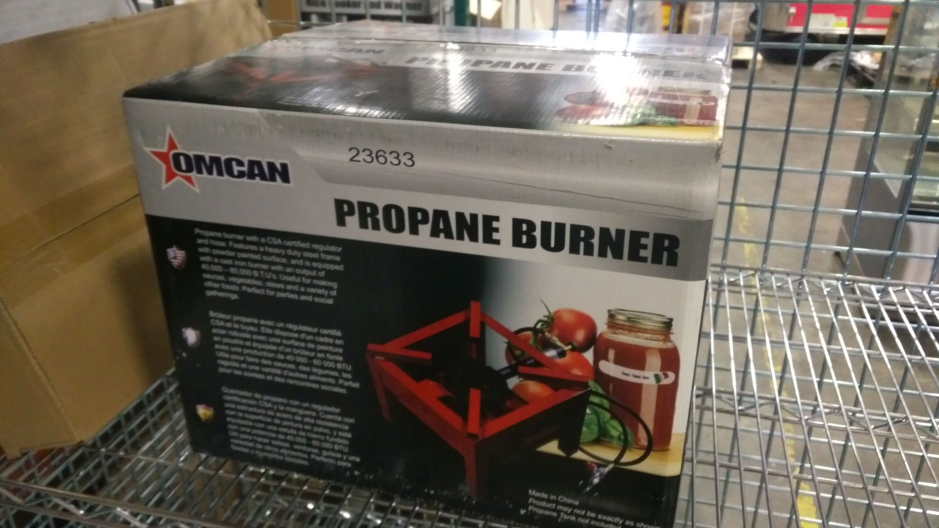 Omcan 60K BTU Propane Burner