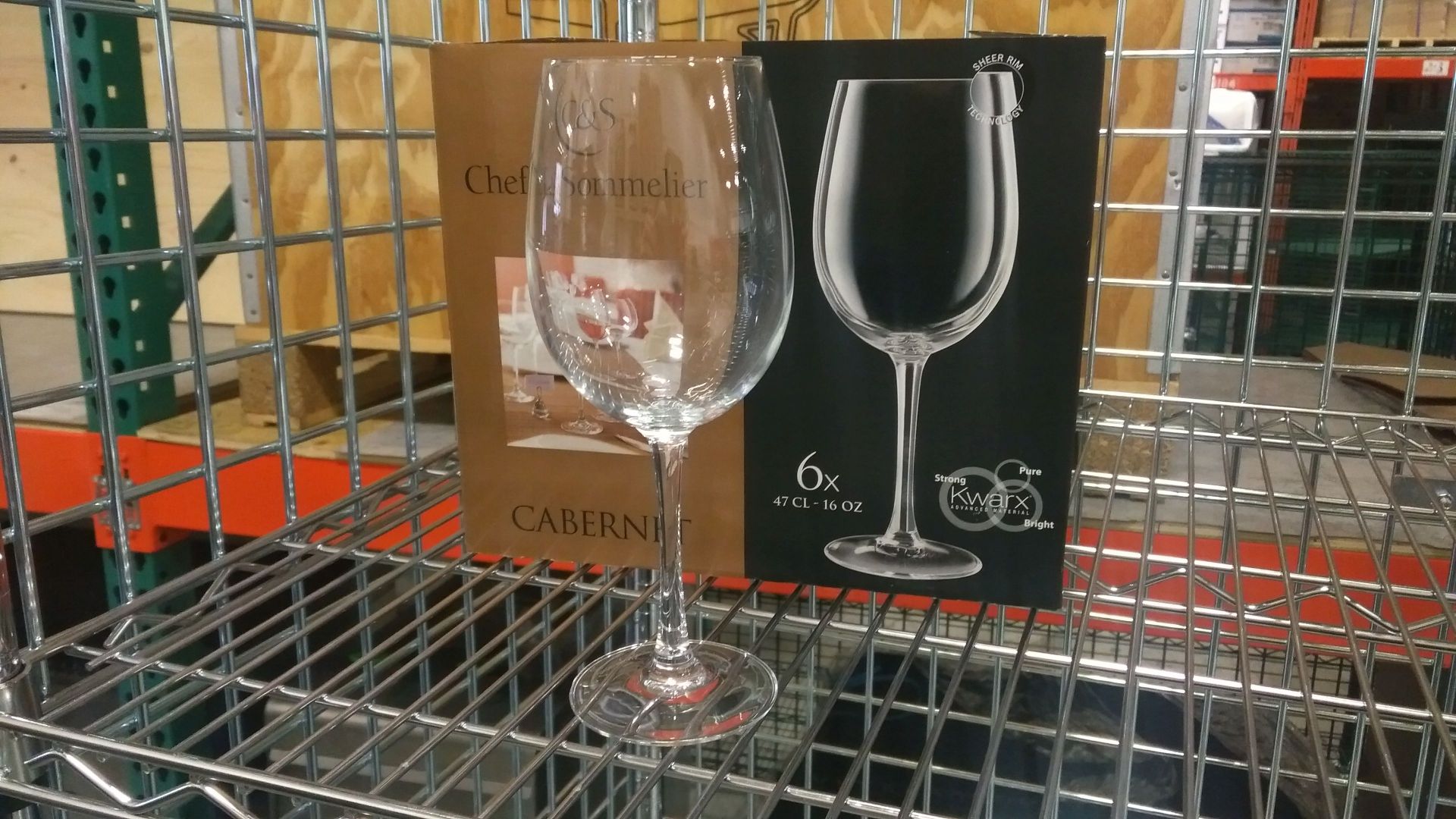 16oz Chef & Sommelier Cabernet Wine Glasses - Lot of 6 - Image 2 of 2