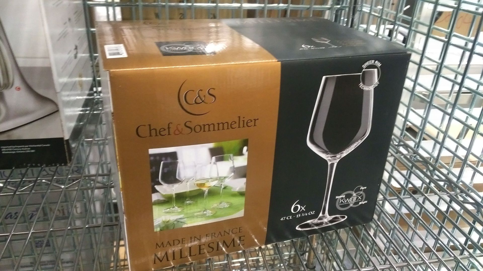 15.75oz Chef & Sommelier Millesime Glasses - Lot of 6 - Image 2 of 2