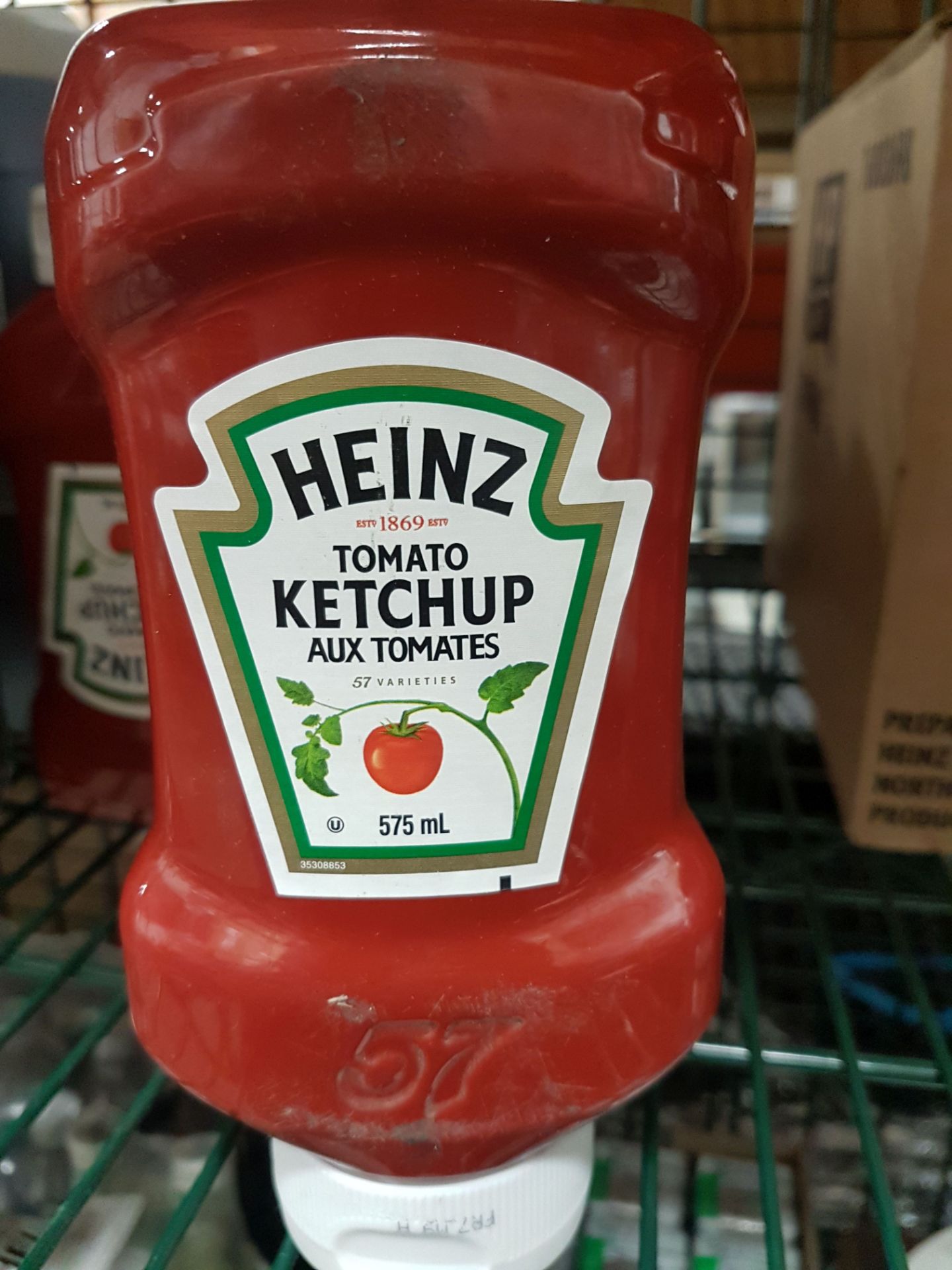 Heinz Tomato Ketchup - 12 x 575ml Squeeze Bottles