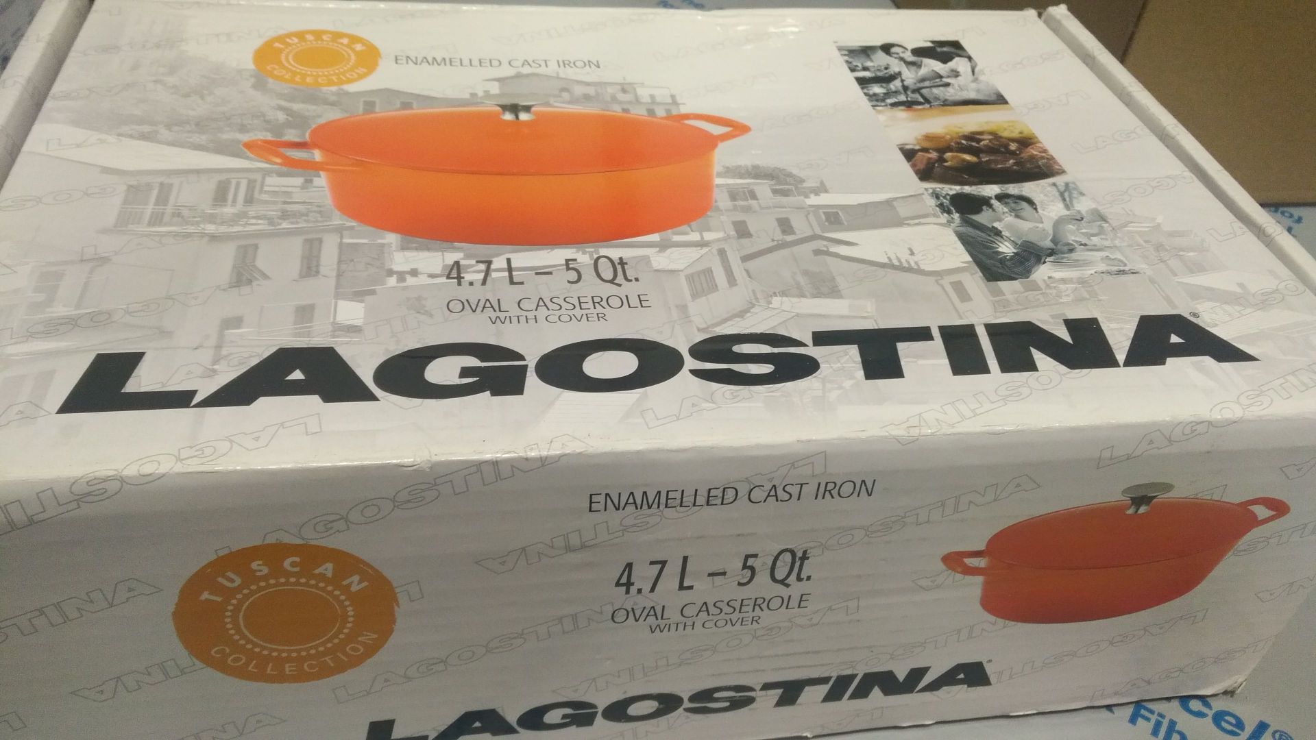 5qt Lagostina Oval Casserole Dish - Image 3 of 3