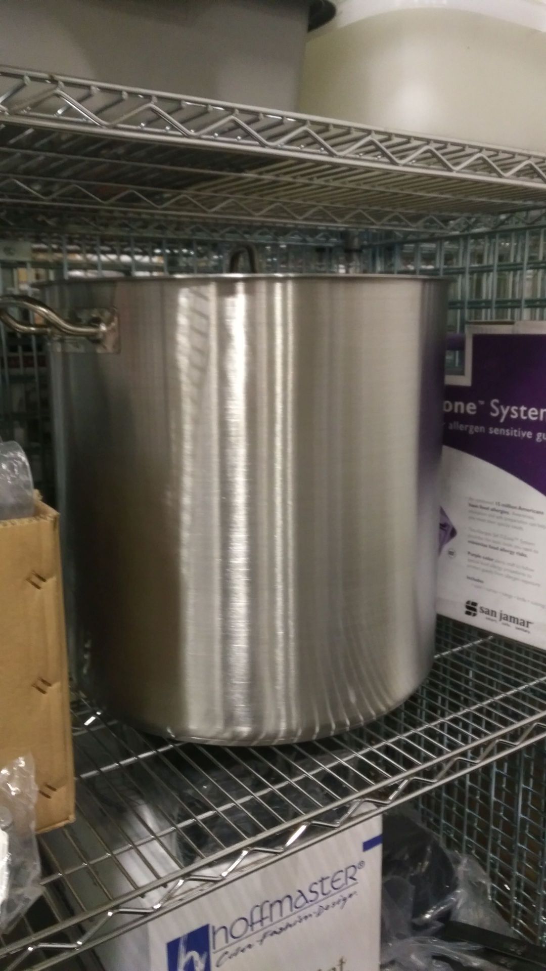 80qt Extra Heavy Duty Stainless Stock Pot induction capable