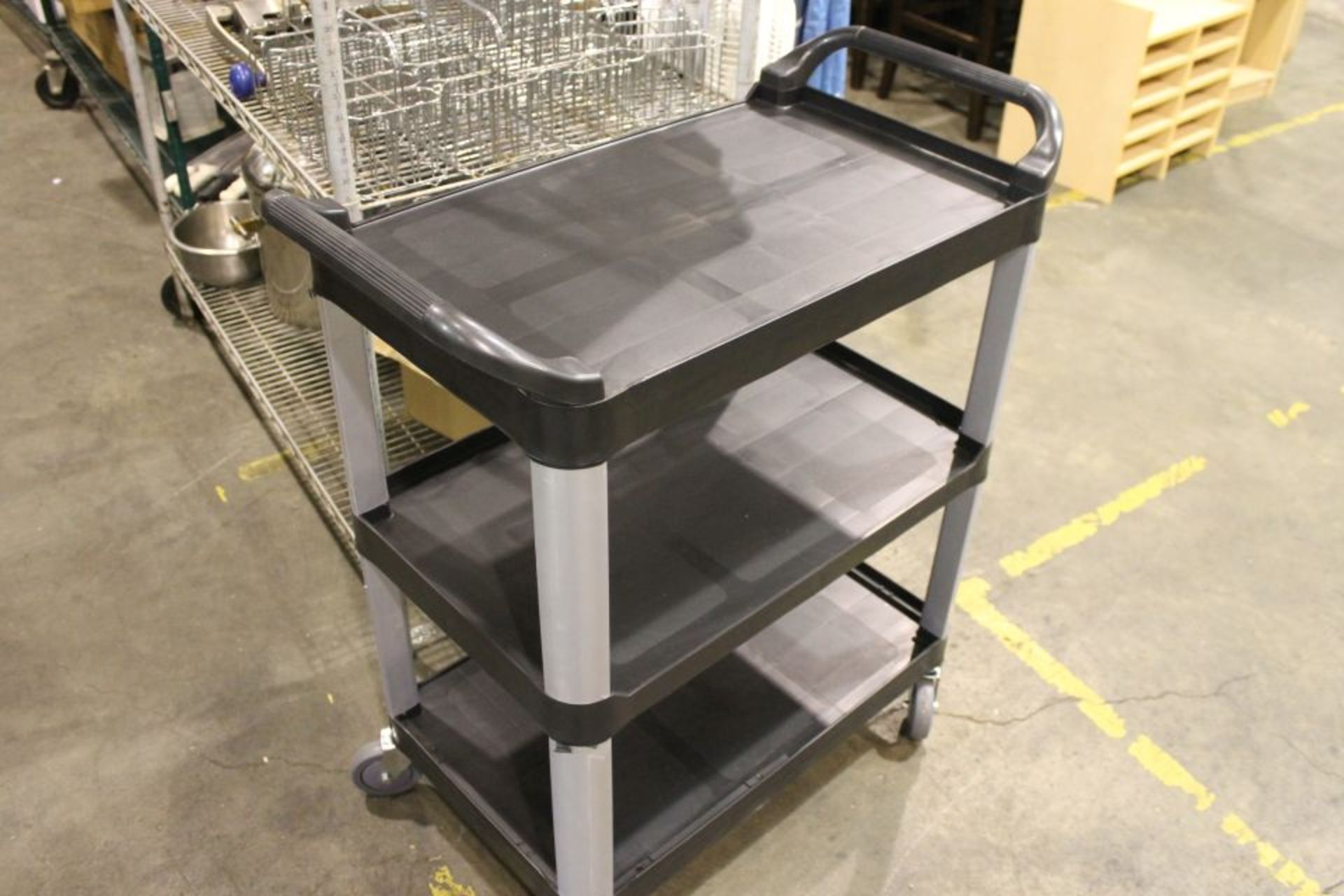 31" x 16" Bussing 3 Tier Cart