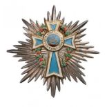 ORTHODOX ORDER OF ST. MARK Grand Cross or Grand Officer's Star. Breast Star, 94 mm, Silver with
