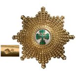 ORDER OF BENOIT D’AVIZ Grand Cross Star, 1st Class, 2nd Type, re-instituted in 1894. Breast Star, 82
