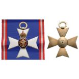 THE ROYAL VICTORIAN ORDER Grand Cross Badge, 1st Class, instituted in 1896. Sash Badge, 74 mm,