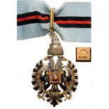 ORDER OF FIDELITY (Urdhëri Besa) Commander's Cross, 1st Type (1940-1944), 3rd Class, instituted on