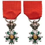 ORDER OF THE LEGION OF HONOR Knight's Cross Miniature, July Monarchy (1830-1848), 5th Class,