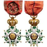 ORDER OF THE LEGION OF HONOR Officer's Cross, July Monarchy (1830-1848), 4th Class, instituted in