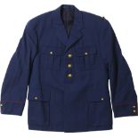 RSR Lot of uniforms without signs, 1950-1989 Contains: parade jacket made in blue cloth, parade