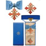 THE SACRED MILITARY CONSTANTINIAN ORDER OF SAINT GEORGE Grand Officer's Set, instituted in the