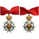 ORDER OF THE LEGION OF HONOR Commander's Cross, Presidence (1848-1852), 3rd Class, instituted in