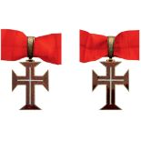 ORDER OF THE CHRIST Commander’s Cross, 2nd Type, 1910. Neck Badge, gilt Silver, 59x43 mm, both sides