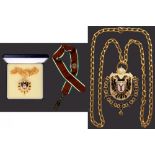 ORDER OF THE KNIGHTS OF THE MONASTERY OF YUSTE (Caballeros del Monasterio de Yuste) Collar of the