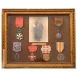 ORDER OF SAINT ANNA Personnal group of a French Officer (1861–1942), including: Russia, Order of