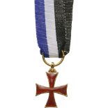 ORDER OF PRINCE HENRY THE NAVIGATOR Knight's Cross Miniature, 5th Class, instituted in 1960.