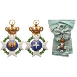 ORDER OF THE REDEEMER Grand Cross Badge 1st Class, 2nd Model, instituted in 1833. Sash Badge,